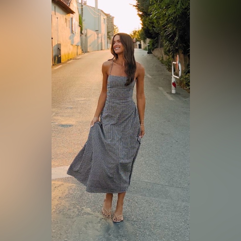 Mila Dress in Checkpoint